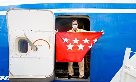 Undécimo avión con 89 toneladas de material de protección personal para los sanitarios. | Comunidad de Madrid