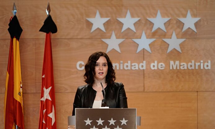 La presidenta de la Comunidad de Madrid, Isabel Díaz Ayuso. | EFE