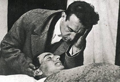 Ignacio Sánchez Mejías llora la muerte de su cuñado, Joselito el Gallo | Archivo