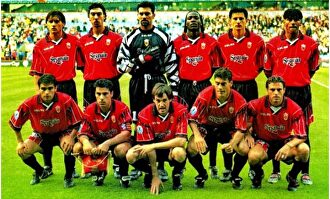 Alineación del Mallorca en la final de la Recopa ante la Lazio disputada el 19/05/1999. | Archivo