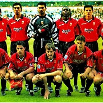 Alineación del Mallorca en la final de la Recopa ante la Lazio disputada el 19/05/1999. | Archivo