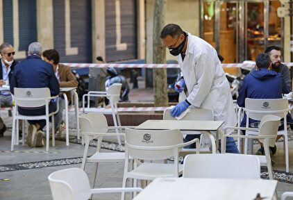 Una terraza de Granada | Europa Press