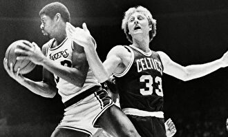 Magic Johnson y Larry Bird. | Imagen TV