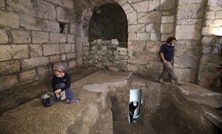 Complejo subterráneo de hace dos mil años hallado en Jerusalén | EFE