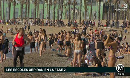 ¡Inaceptable! Esto es lo que se encontraron los runners que fueron a hacer deporte a una playa de Barcelona