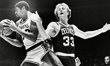 Magic Johnson y Larry Bird. | Imagen TV