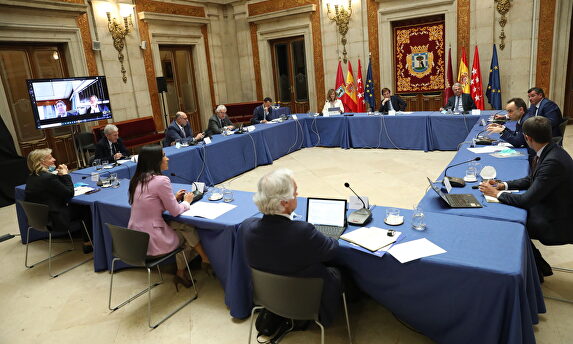 Madrid coordina la reconstrucción con empresarios | Ayuntamiento de Madrid