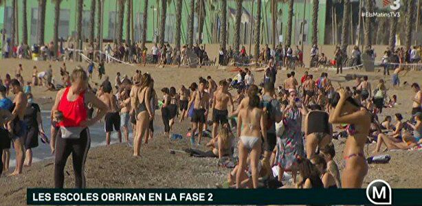 ¡Inaceptable! Esto es lo que se encontraron los runners que fueron a hacer deporte a una playa de Barcelona