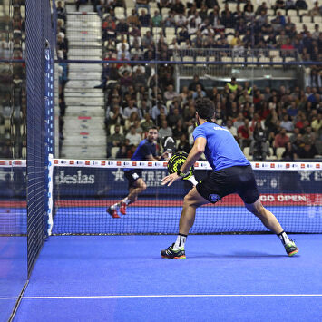 Un partido correspondiente al Vigo Open 2019 del World Padel Tour. | Wikipedia