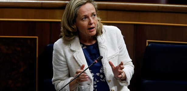 Nadia Calviño, en el Congreso | EFE