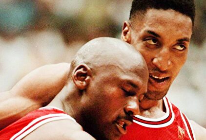 Scottie Pippen y Michael Jordan en los Chicago Bulls. | Cordon Press