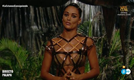 Lara Álvarez se despidió de la Palapa | Mediaset