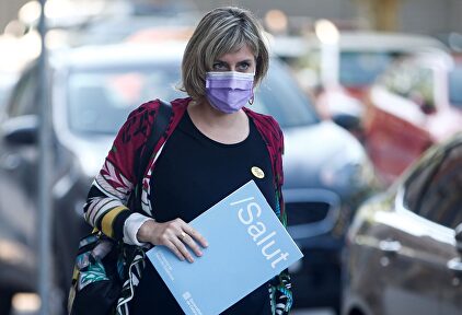 La consejera de Salud catalana, Alba Vergès | EFE