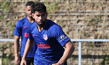 Así ha vuelto Diego a los entrenamientos. | Atlético de Madrid