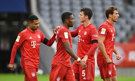 El Bayern mantiene el liderato tras golear al Eintracht (5-2)