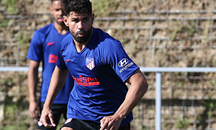 Así ha vuelto Diego a los entrenamientos. | Atlético de Madrid