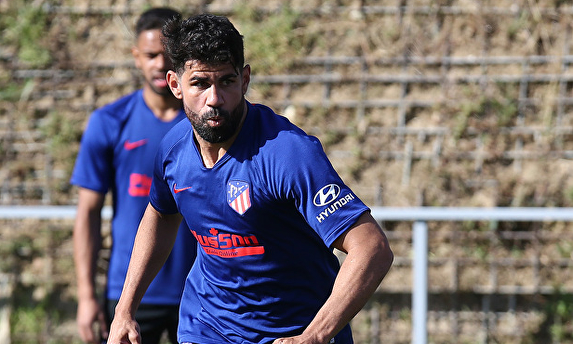Así ha vuelto Diego a los entrenamientos. | Atlético de Madrid
