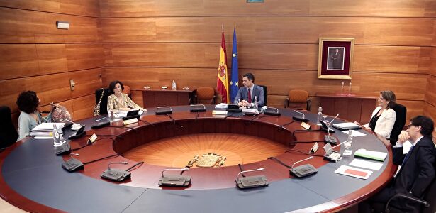 Consejo de Ministros celebrado en Moncloa.. | EFE