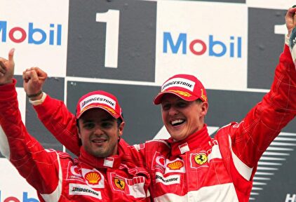 Schumacher y Massa, dos grandes amigos | EFE
