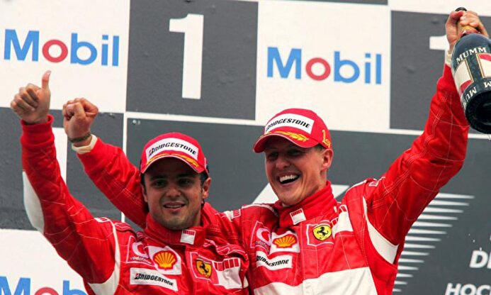 Schumacher y Massa, dos grandes amigos | EFE
