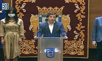 Almeida anuncia un gran paco de los cinco grupos municipales para dibujar "el Madrid del futuro"