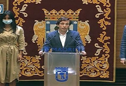 Almeida anuncia un gran paco de los cinco grupos municipales para dibujar "el Madrid del futuro"