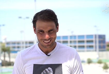 El mensaje de Rafa Nadal en su regreso a las pistas: "Estoy feliz por mí y por los niños"