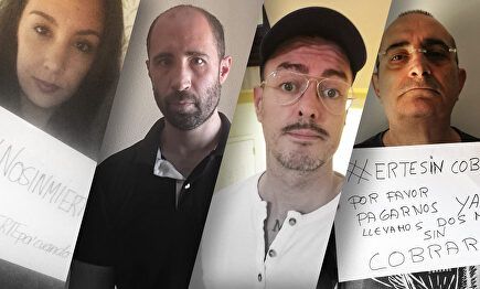 Algunos de los afectados por el impago de las prestaciones | Libertad Digital