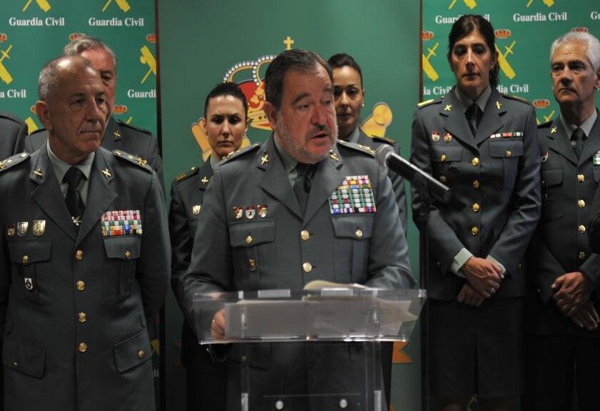 El general Pablo Salas Moreno. | Guardia Civil