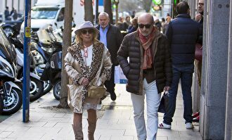 Con su marido, José Carlos Bernal | Europa Press