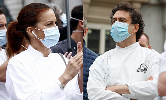 Los chefs protestan | EP/Gtres