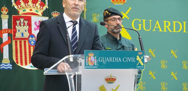 Marlaska, en un acto de la Guardia Civil. | Min. Interior