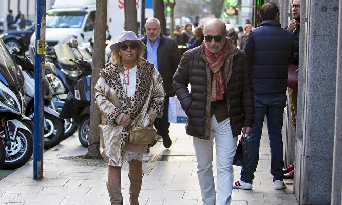 Con su marido, José Carlos Bernal | Europa Press