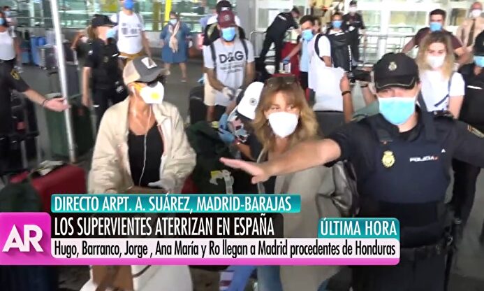 Los agentes pidieron que se respetara la distancia de seguridad | Mediaset