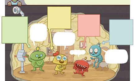 El tebeo con los bocadillos en blanco tras las quejas. | Twitter