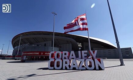 El Atlético de Madrid se suma al homenaje a los fallecidos por coronavirus
