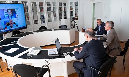 Reunión de la Xunta de Galicia con sindicatos policiales | Xoán Crespo / Xunta de Galicia