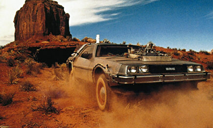 El Delorean de Regreso al Futuro 3 | Universal