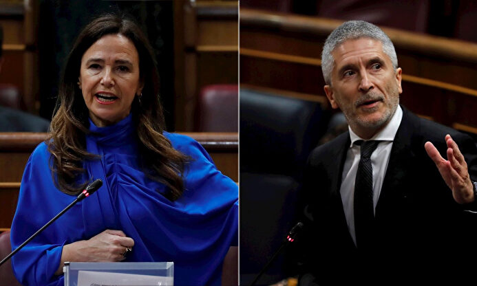 Monumental repaso de Jiménez–Becerril a Marlaska: "Márchese y devuélvanos a ese valiente guardia civil"