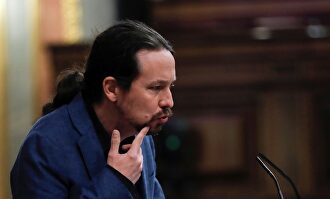 Pablo Iglesias en el Congreso de los Diputados | EFE