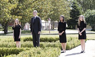 El minuto de silencio de la Familia Real | Cordon Press