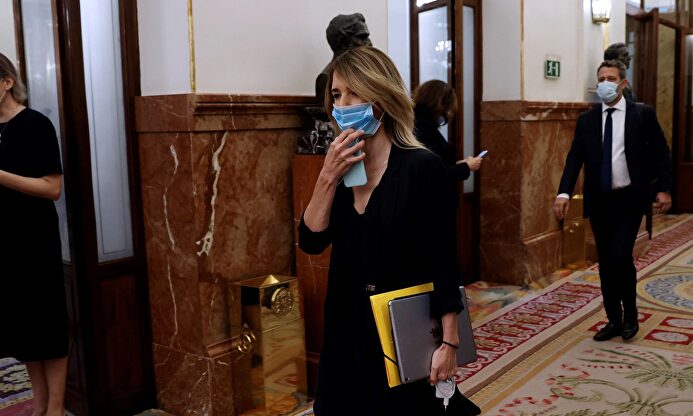 La portavoz del PP en el Congreso, Cayetana Álvarez de Toledo. | EFE