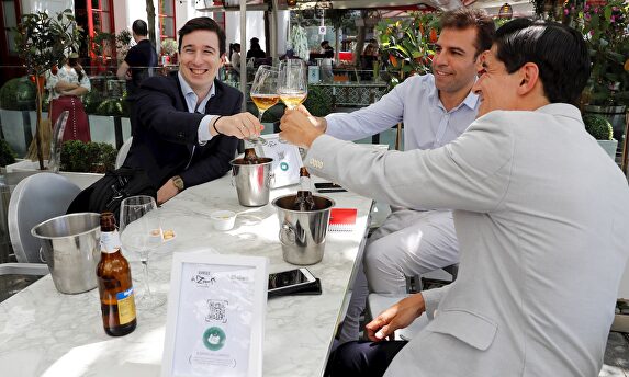 Vista general de una terraza de la madrileña | EFE