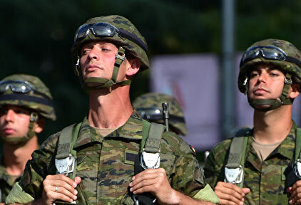 Desfile de las Fuerzas Armadas en octubre de 2019. | David Alonso Rincón
