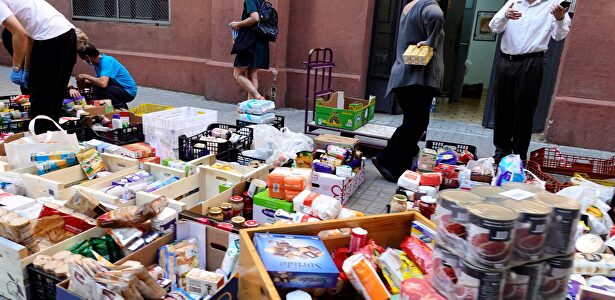 Reparto de comida | EFE