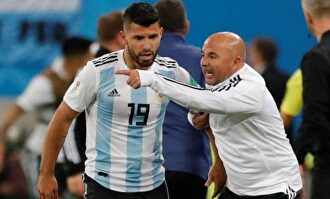 Agüero se burla de Sampaoli: "Debería haber antidoping para los entrenadores"
