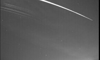 Una gran "bola de fuego" cruza el territorio nacional sobrevolando Andalucía