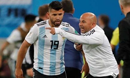 Agüero se burla de Sampaoli: "Debería haber antidoping para los entrenadores"