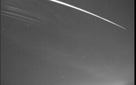 Una gran "bola de fuego" cruza el territorio nacional sobrevolando Andalucía