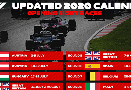 Calendario de la F1. | F1